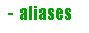 Yawn -
Aliases and Redirects